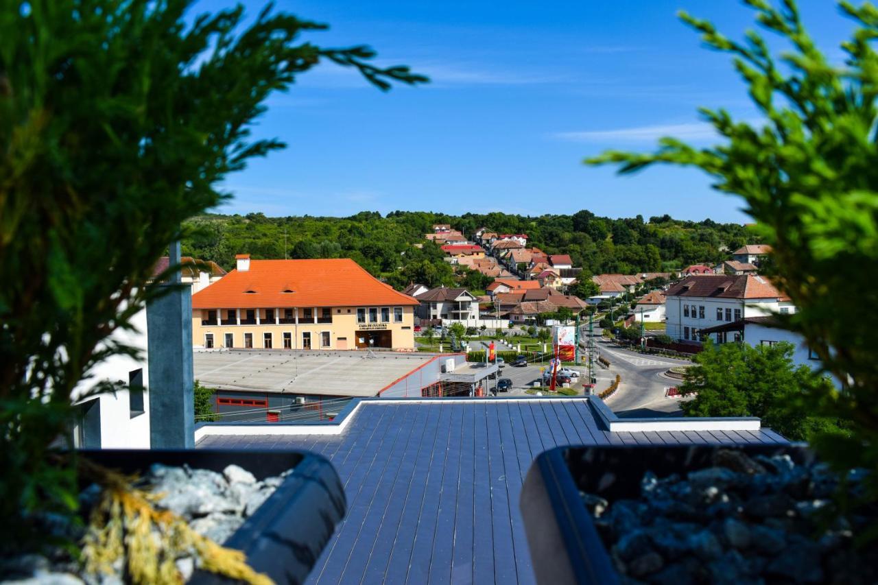 Heltau Jacuzzi Penthouse Cisnădie Eksteriør billede
