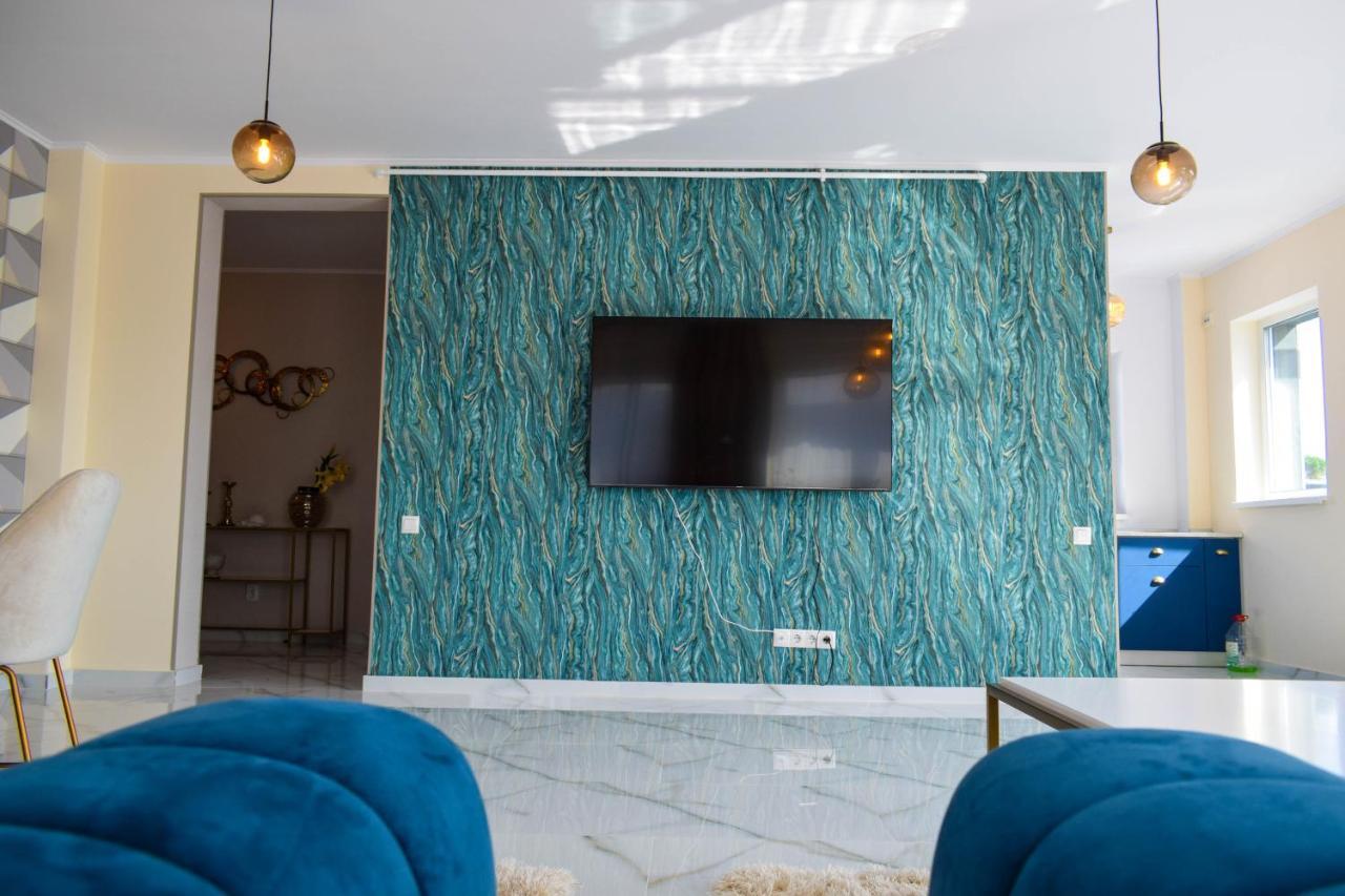 Heltau Jacuzzi Penthouse Cisnădie Eksteriør billede